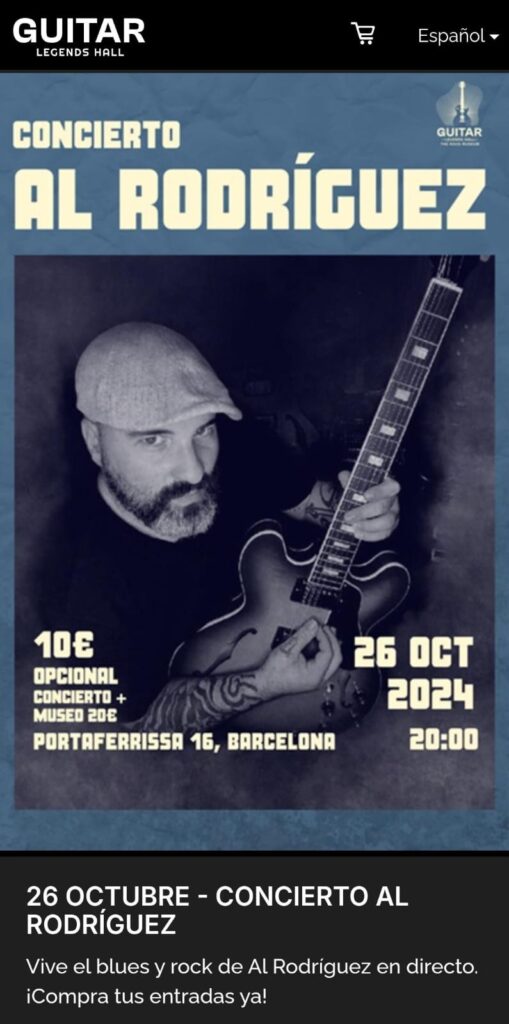 AL RODRIGUEZ EN CONCIERTO - OSCAR LECINA