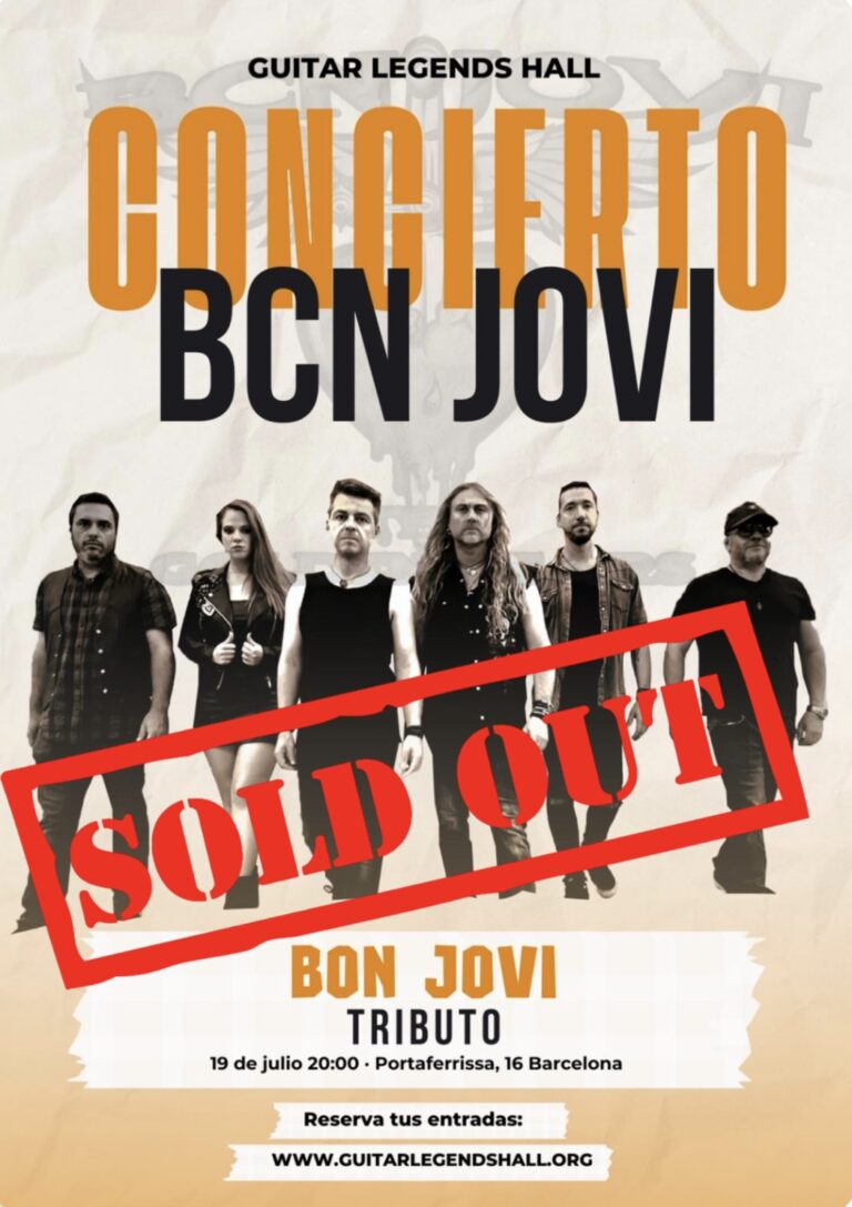 BCN JOVI - GUITAR LEGENDS HALL