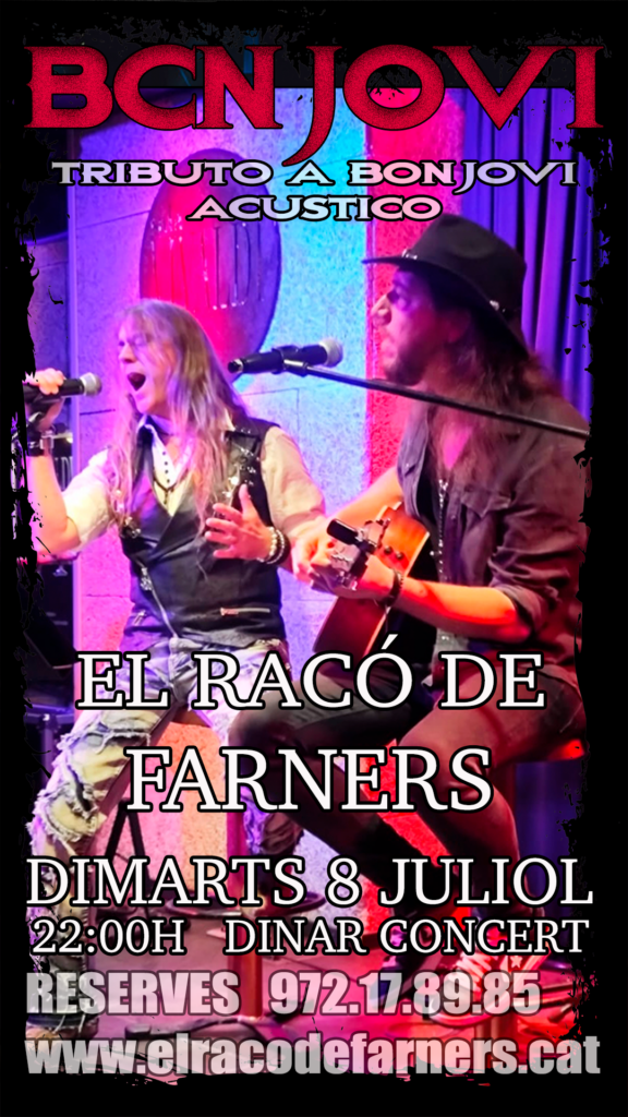 BCN JOVI - EL RACÓ DE FARNERS