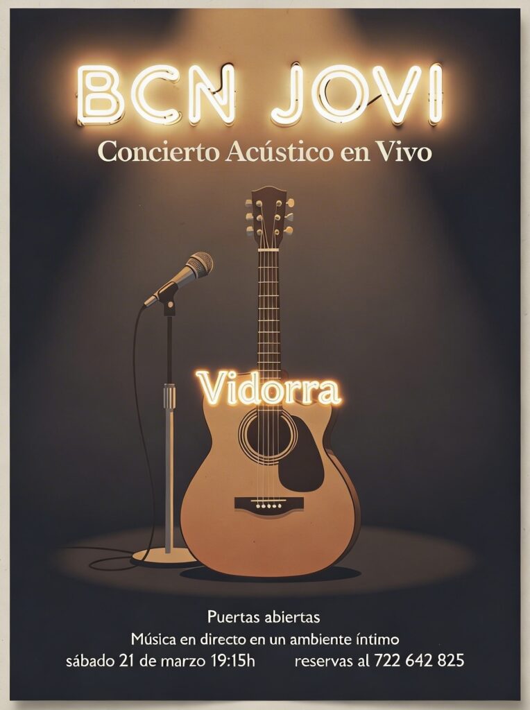 BCN JOVI BAR VIDORRA